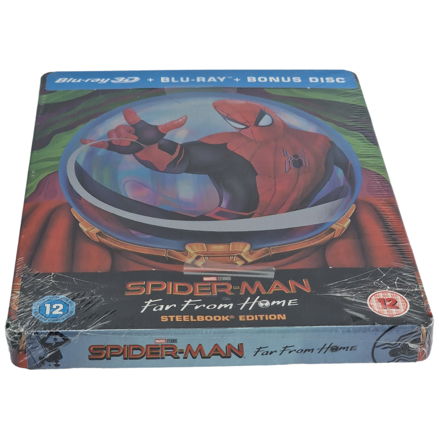 Spider-Man: Far from Home  Blu-ray 3D + 2D Blu-ray SteelBook Limitée Zone Libre