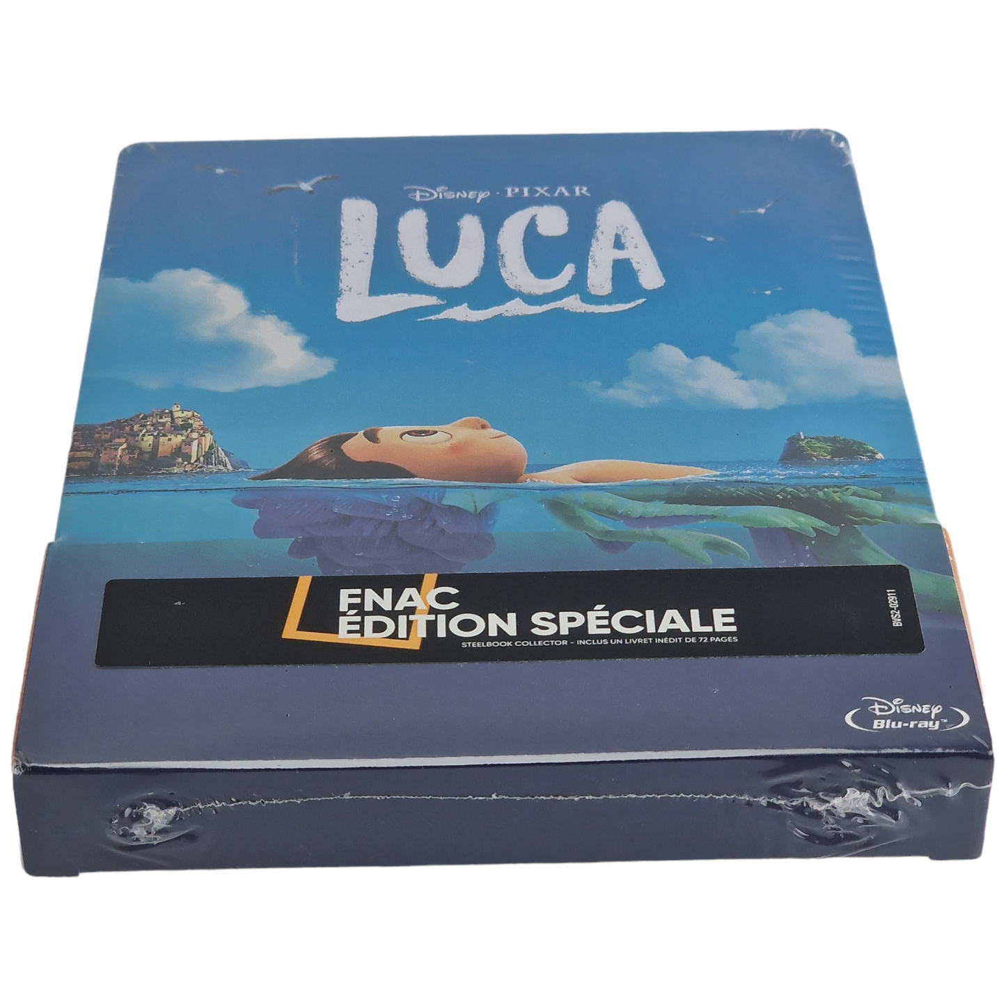 Luca  Blu-ray  SteelBook  Disney  Fnac Exclusif   édition Limitée 2021 Region B