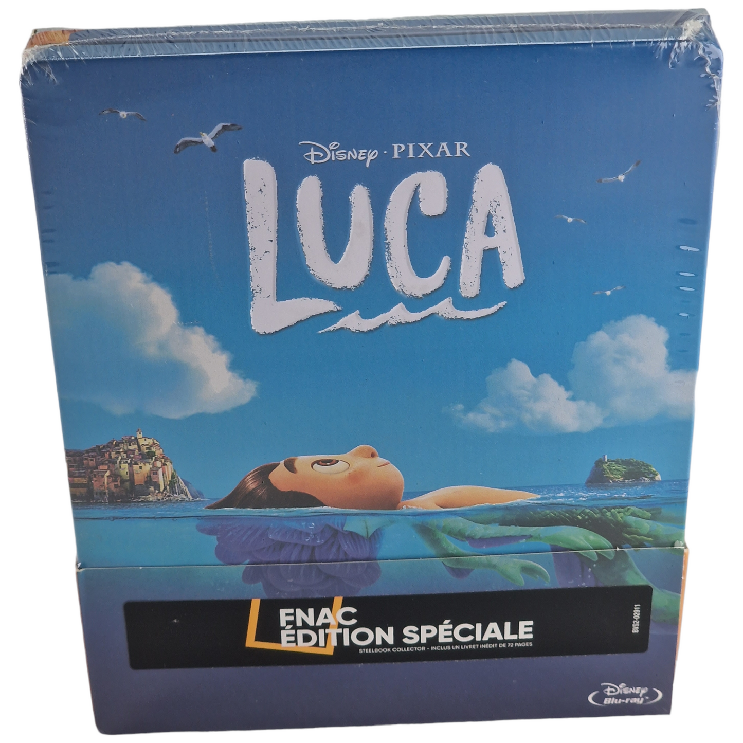 Luca  Blu-ray  SteelBook  Disney  Fnac Exclusif   édition Limitée 2021 Region B