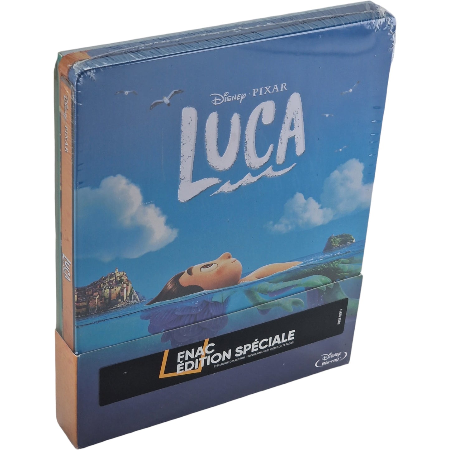 Luca  Blu-ray  SteelBook  Disney  Fnac Exclusif   édition Limitée 2021 Region B