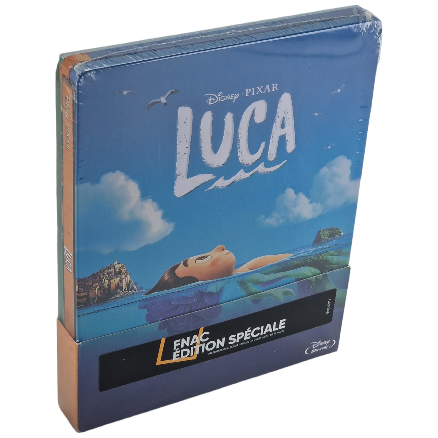 Luca  Blu-ray  SteelBook  Disney  Fnac Exclusif   édition Limitée 2021 Region B