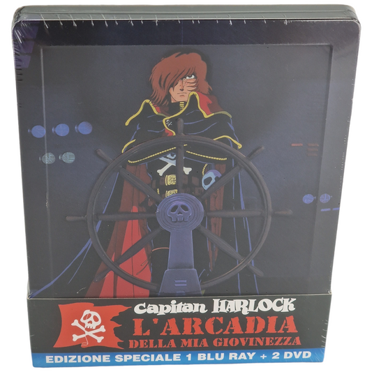 Capitaine Harlock: Arcadia de ma jeunesse Blu-ray + DVD Steelbook 2014 Region B