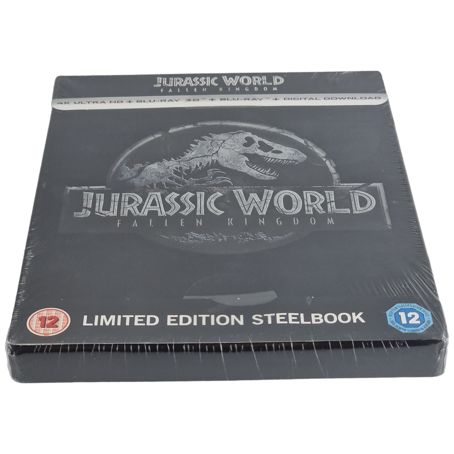 Jurassic World :Le Royaume déchu 4K Ultra HD+ Blu-ray 3D +2D Steelbook Libre