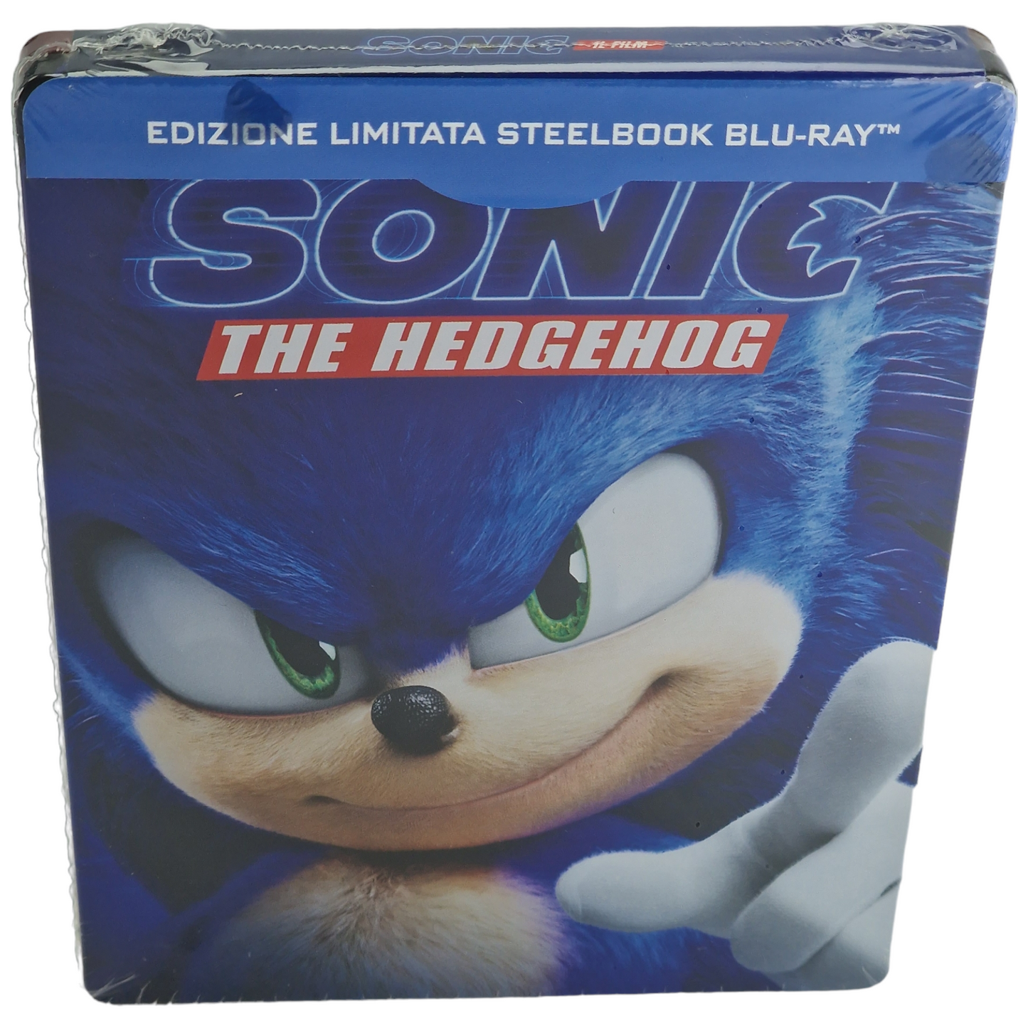 Sonic  Blu-ray Steelbook Édition Limitée Ben Schwartz,Jim Carrey 2020 Zone B