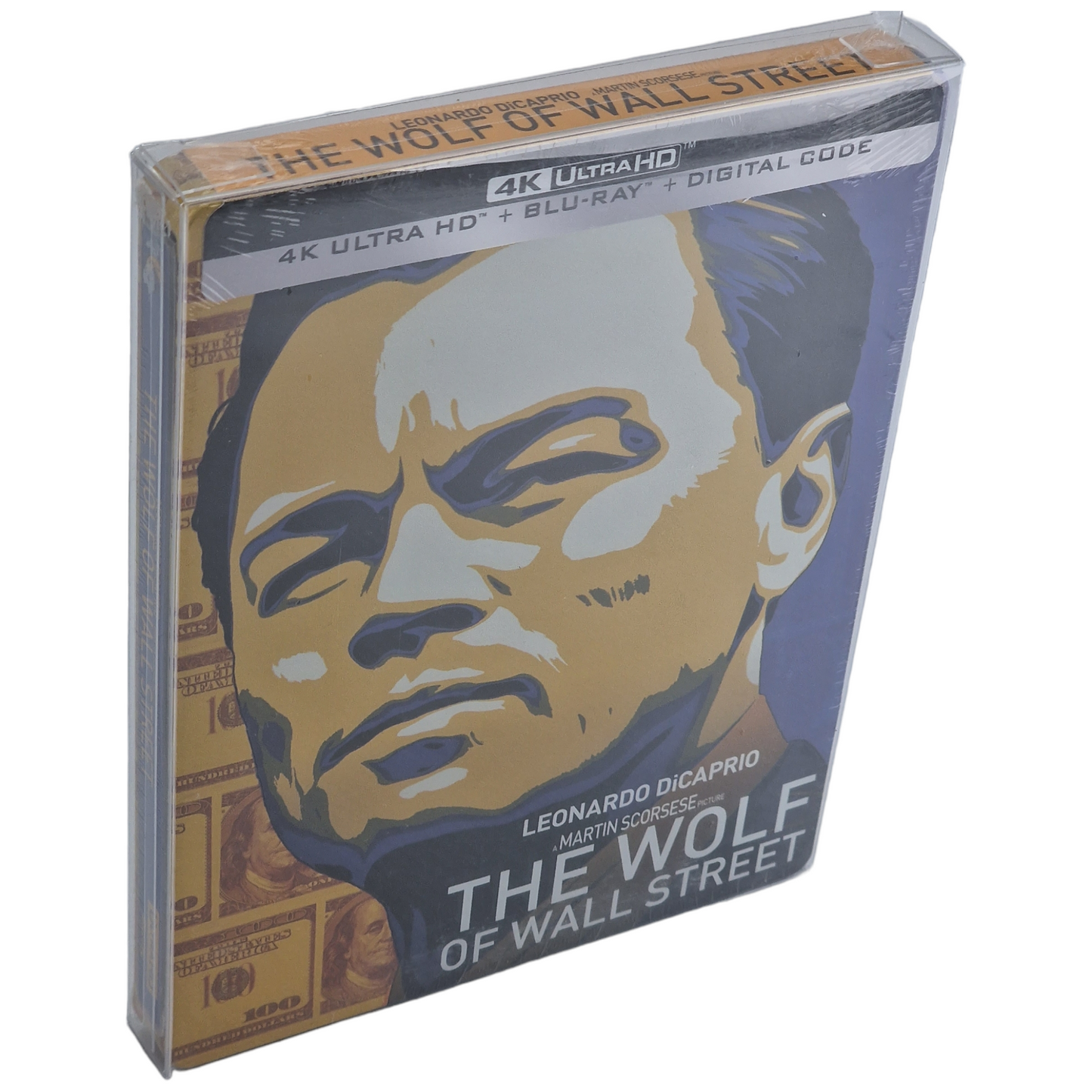 Le Loup de Wall Street Steelbook 4K Ultra HD+ Blu-ray DiCaprio 2021 Zone A