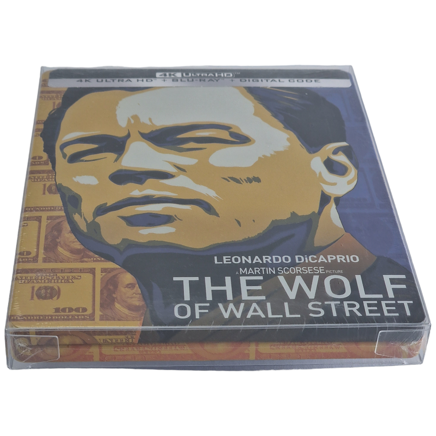 Le Loup de Wall Street Steelbook 4K Ultra HD+ Blu-ray DiCaprio 2021 Zone A