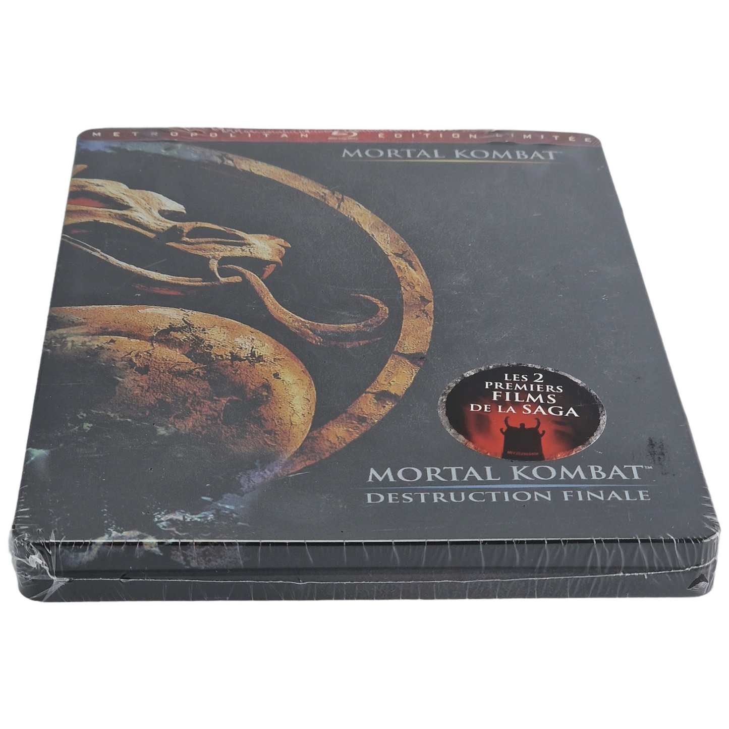 Mortal Kombat + MK-Destruction finale [2 Films] Blu-ray SteelBook 2021 Zone B