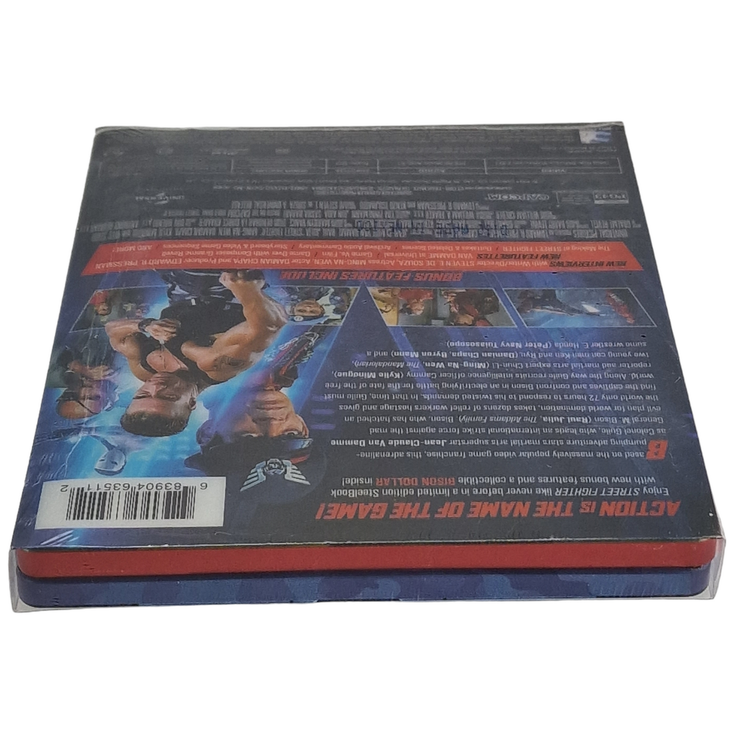 Street Fighter 1994  Blu-ray Steelbook  Jean-Claude Van Damme 2021 Region A