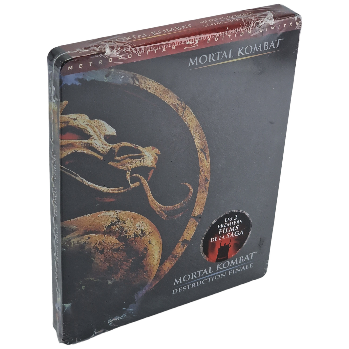 Mortal Kombat + MK-Destruction finale [2 Films] Blu-ray SteelBook 2021 Zone B