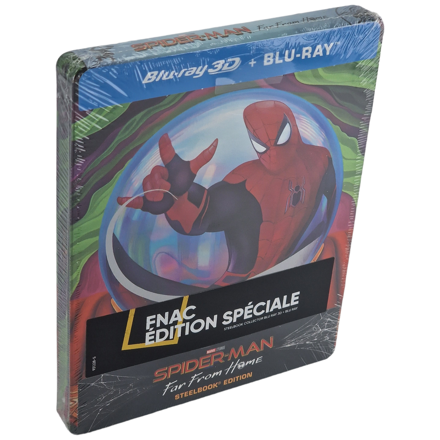 Spider-Man: Far from Home Blu-ray 3D + Blu-ray SteelBook Limitée Region Libre