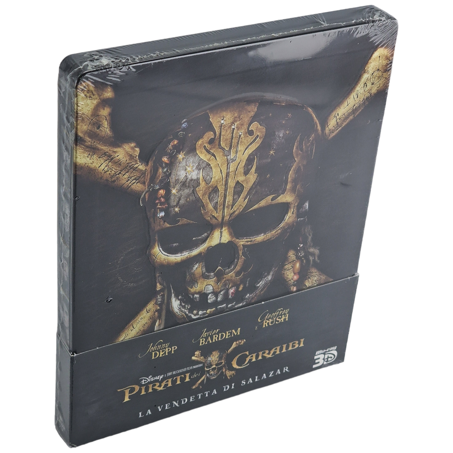 Pirates des Caraïbes : La revanche de Salazar Blu-ray 3D+ 2D Steelbook  Libre