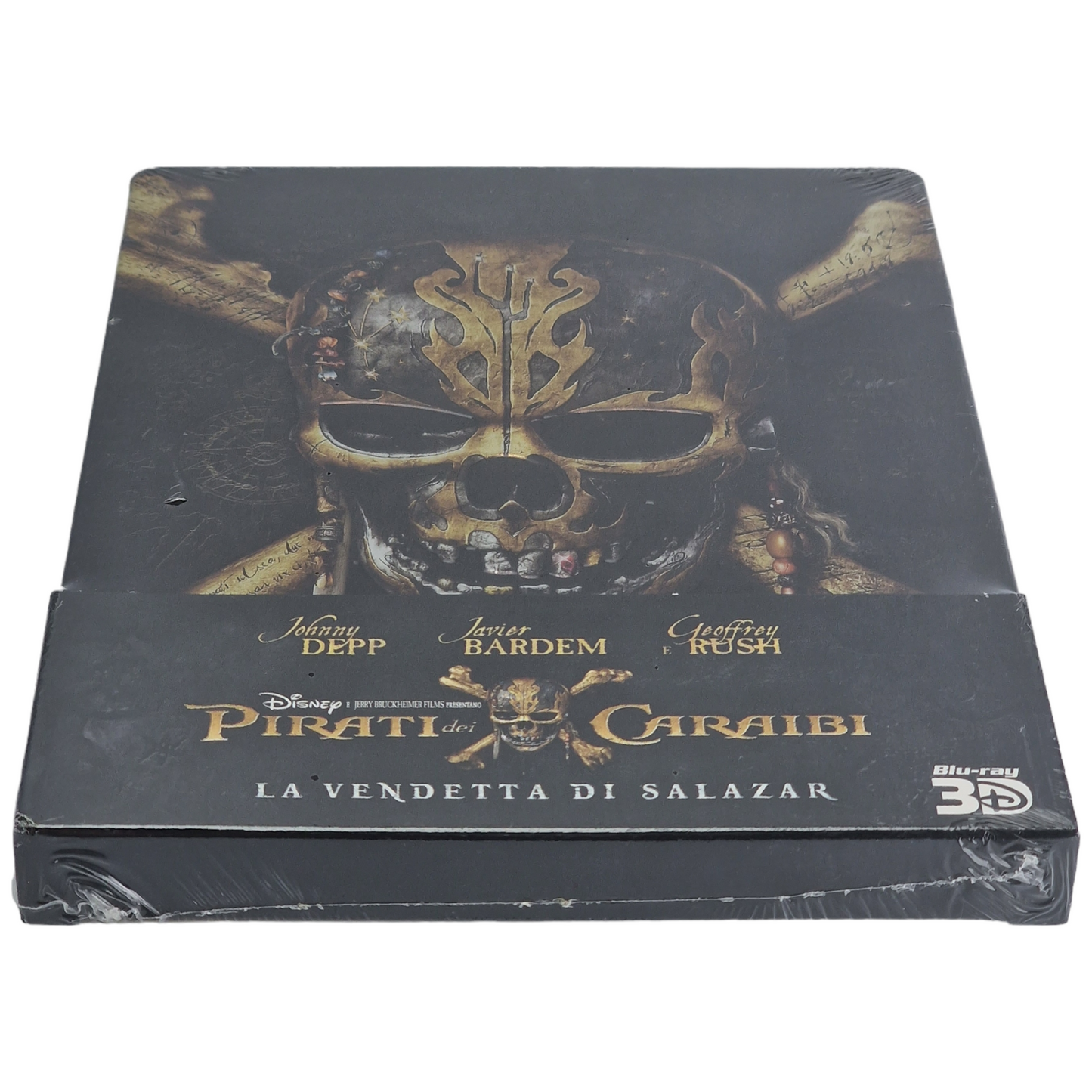 Pirates des Caraïbes : La revanche de Salazar Blu-ray 3D+ 2D Steelbook  Libre