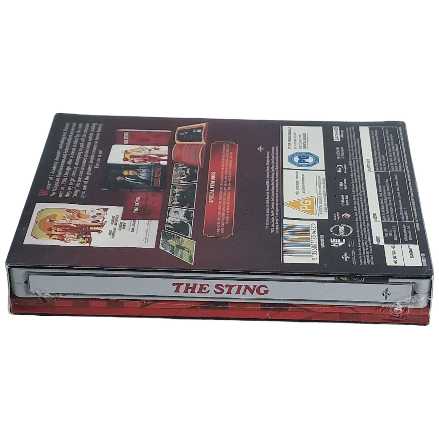 The Sting 4K Blu-ray SteelBook collector Zavvi Exclusive Zone B       VF