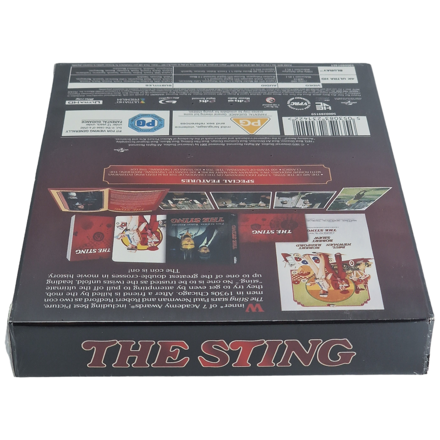 The Sting 4K Blu-ray SteelBook collector Zavvi Exclusive Zone B       VF