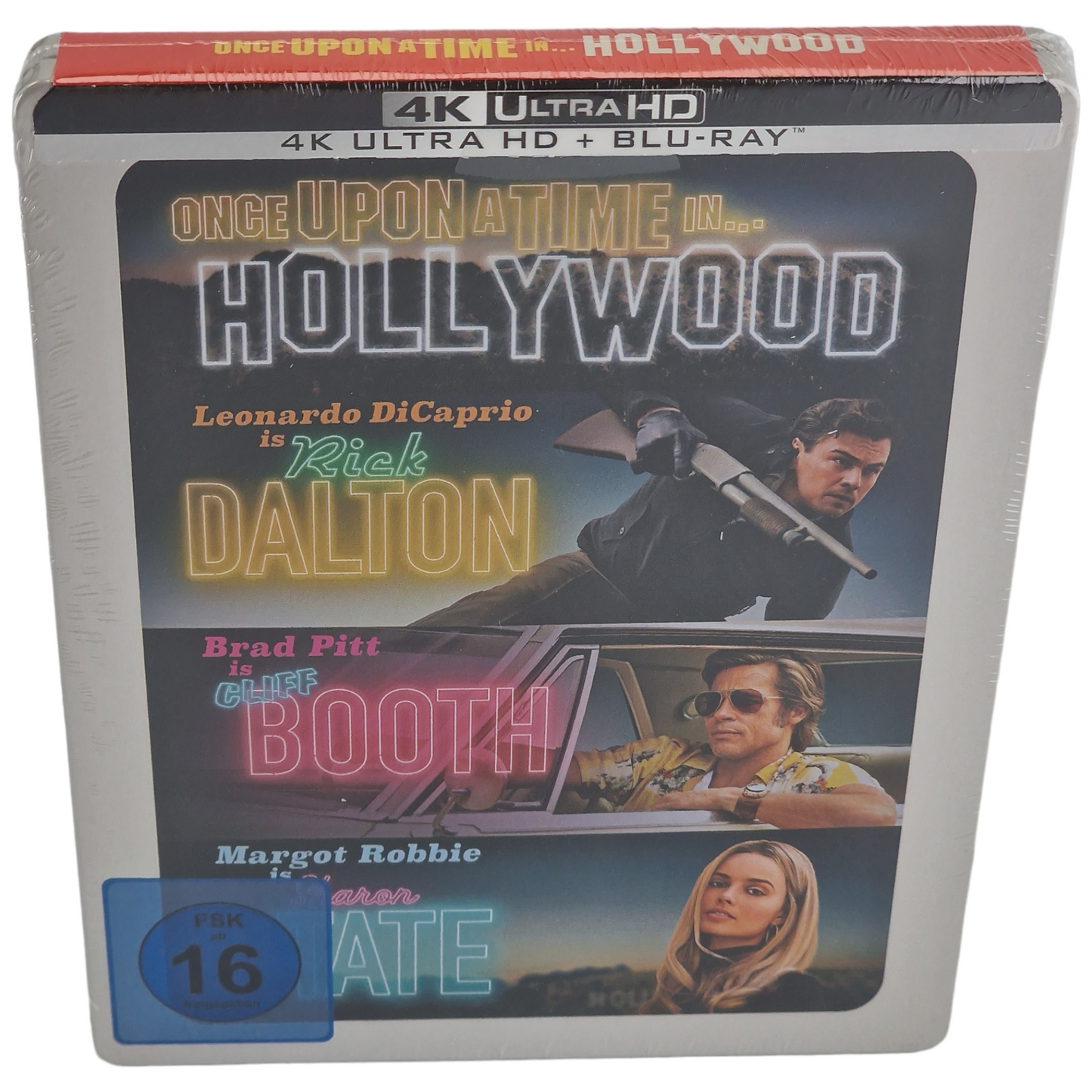 Il était une fois à Hollywood  4K Ultra HD + Blu-ray  Steelbook 2019 Zone Libre