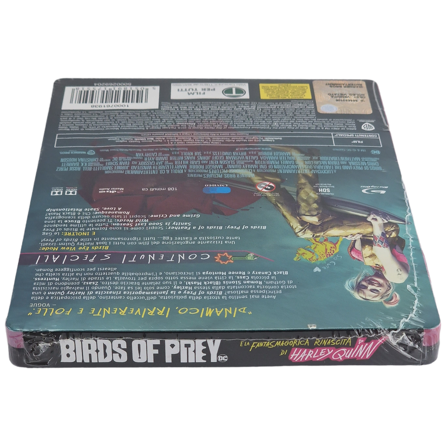 Birds of Prey  (Harley Quinn)  Blu-ray  Steelbook  Margot Robbie 2020  Region B