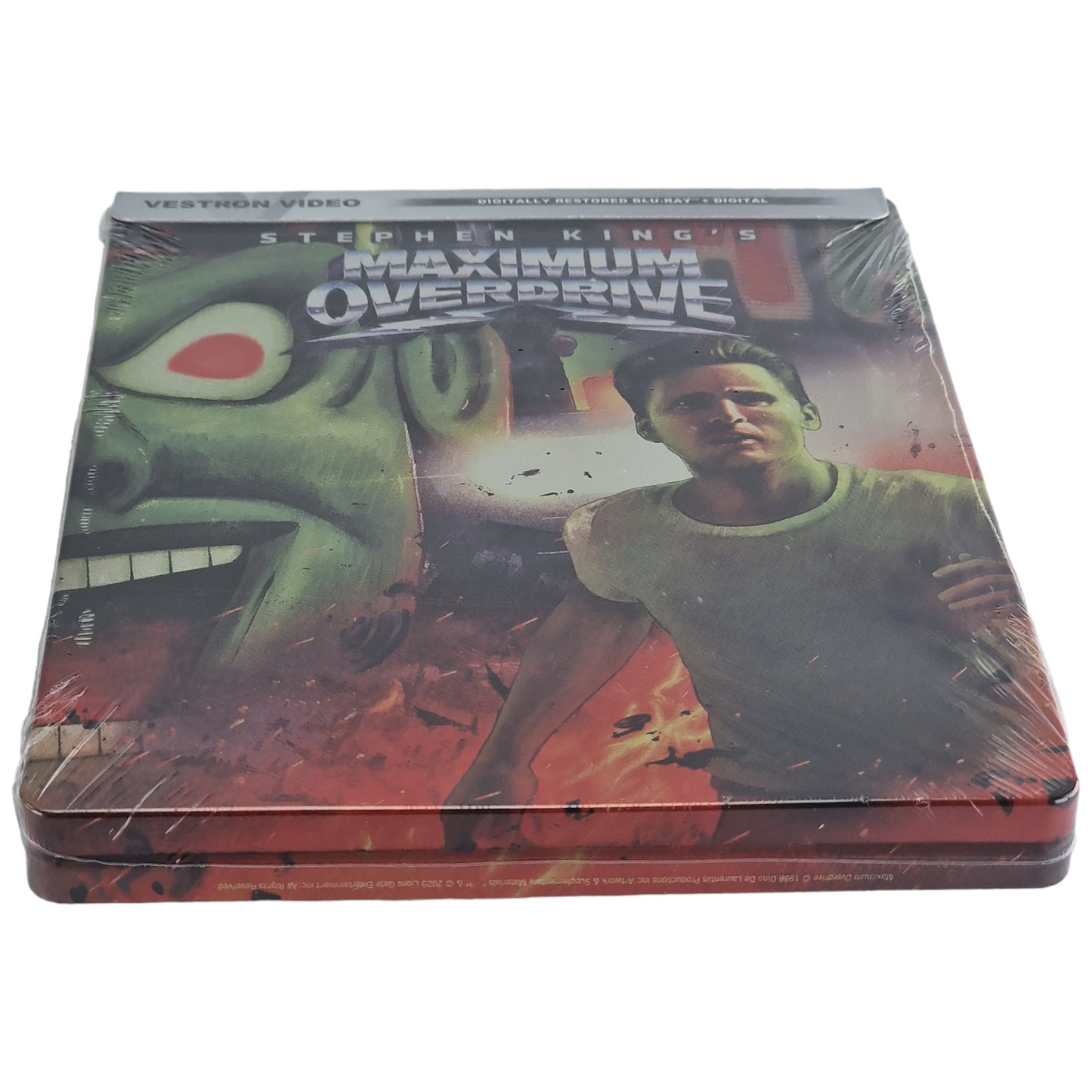 Maximum Overdrive Blu-ray SteelBook Stephen King 2023  Zone A Neuf