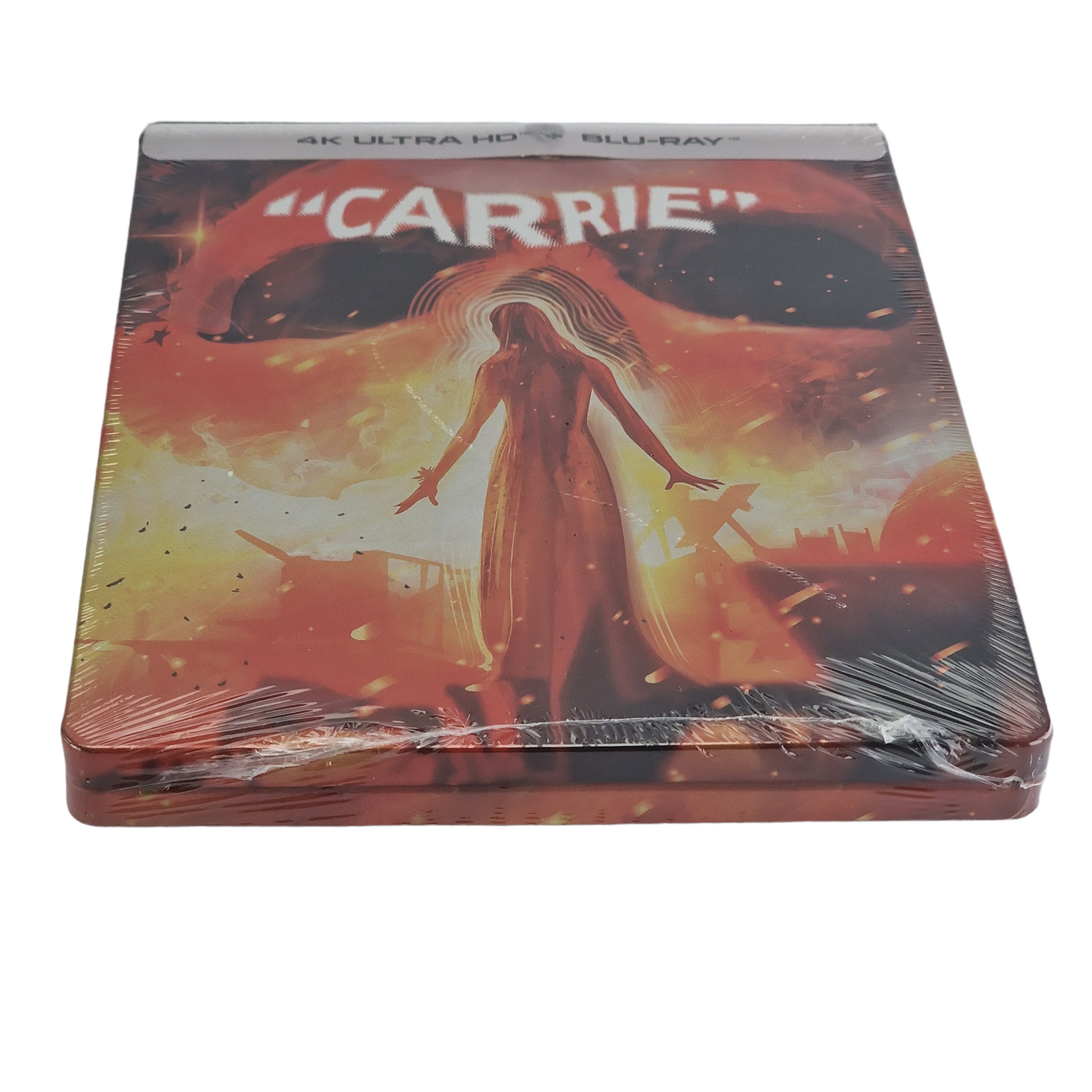 Carrie 4K Ultra HD + Blu-ray SteelBook Brian De Palma 2022 VO Zone A Neuf