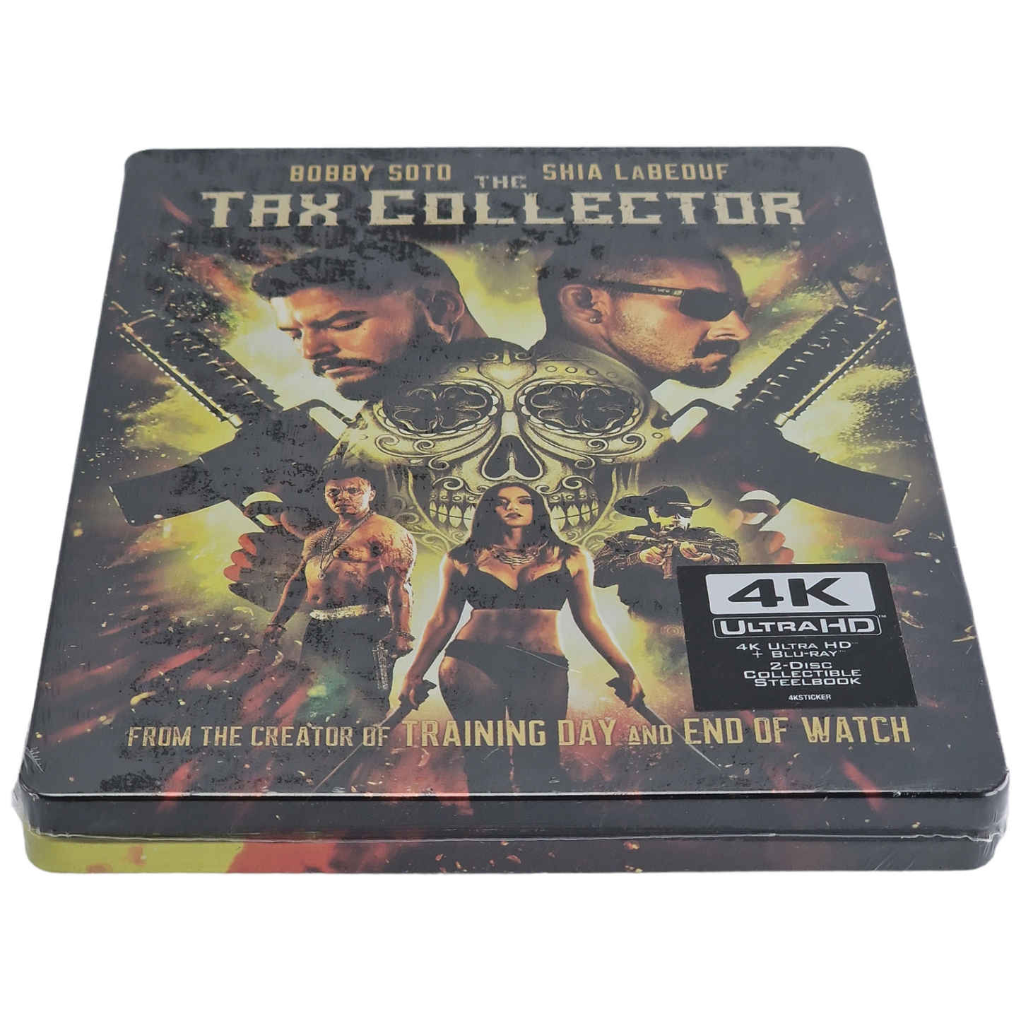 The Tax Collector 4K Blu-ray SteelBook  2020 VO Zone A Neuf