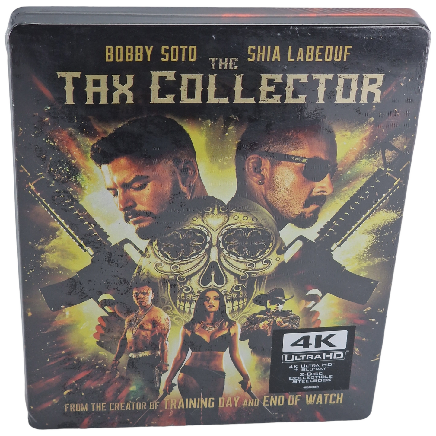 The Tax Collector 4K Blu-ray SteelBook  2020 VO Zone A Neuf