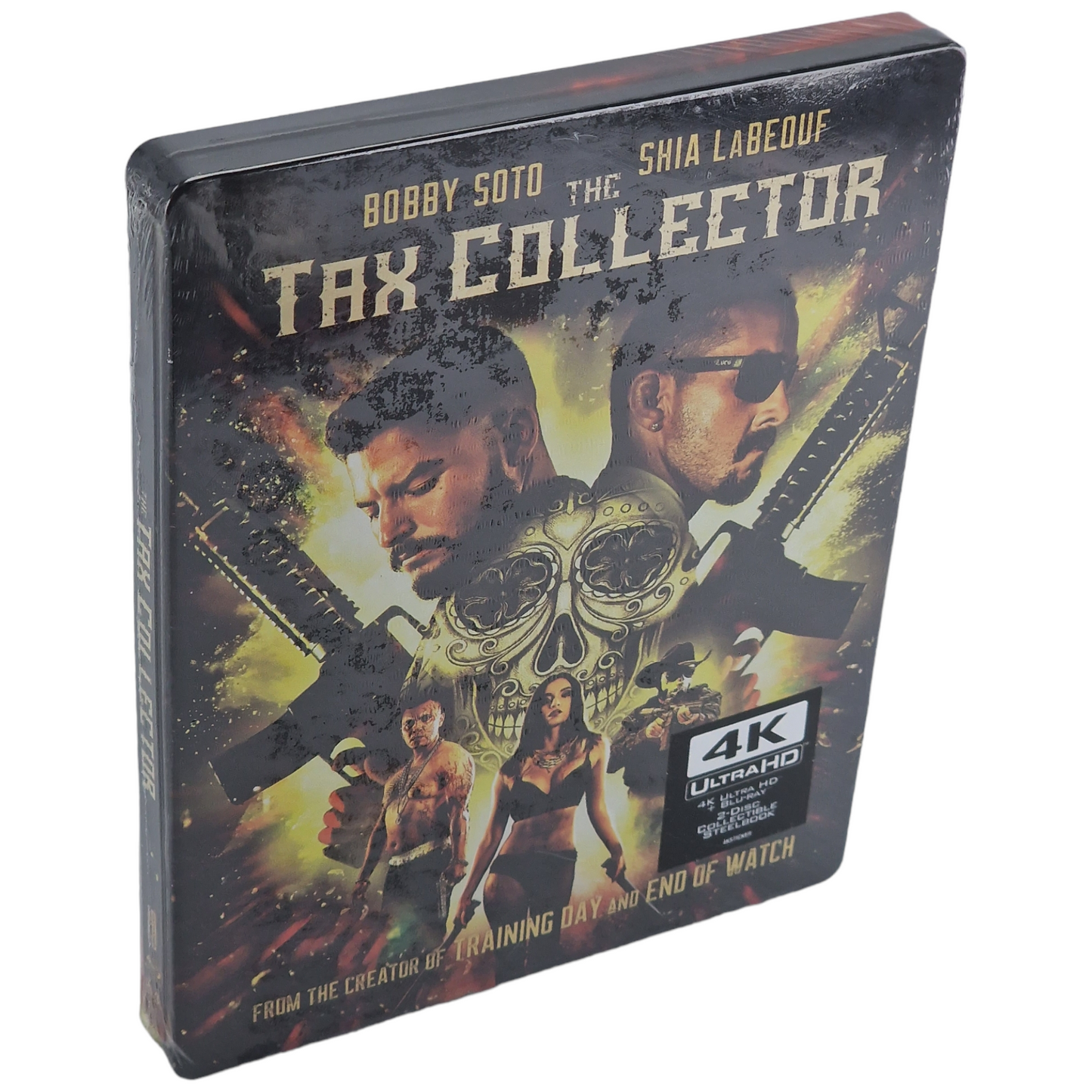 The Tax Collector 4K Blu-ray SteelBook  2020 VO Zone A Neuf