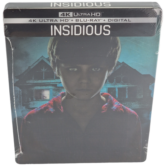 Insidious 4K Ultra HD  Blu-ray SteelBook  2023  Zone A Neuf