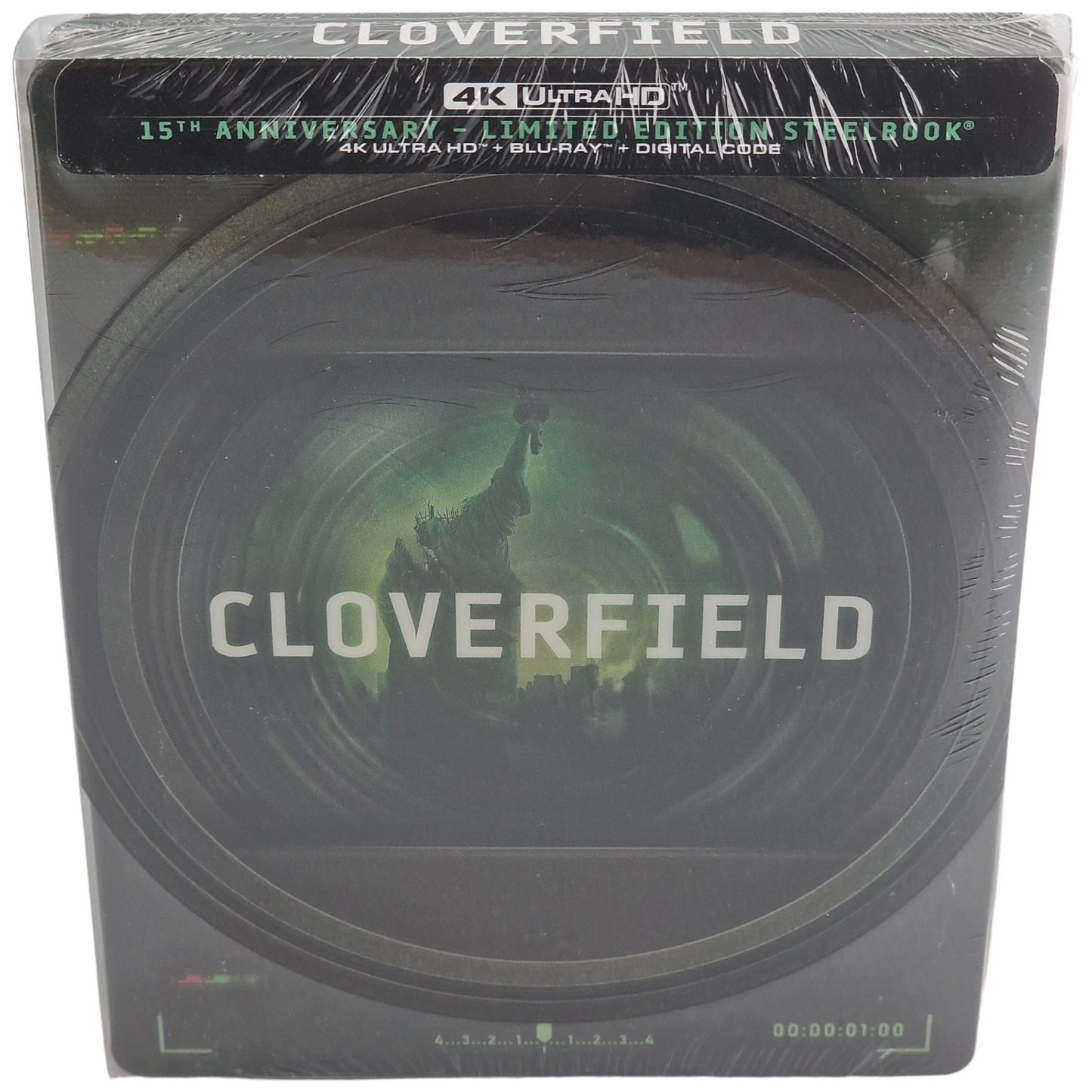 Cloverfield 4K Blu-ray SteelBook Édition limitée 15e anniversaire 2023 VF Zone A Neuf