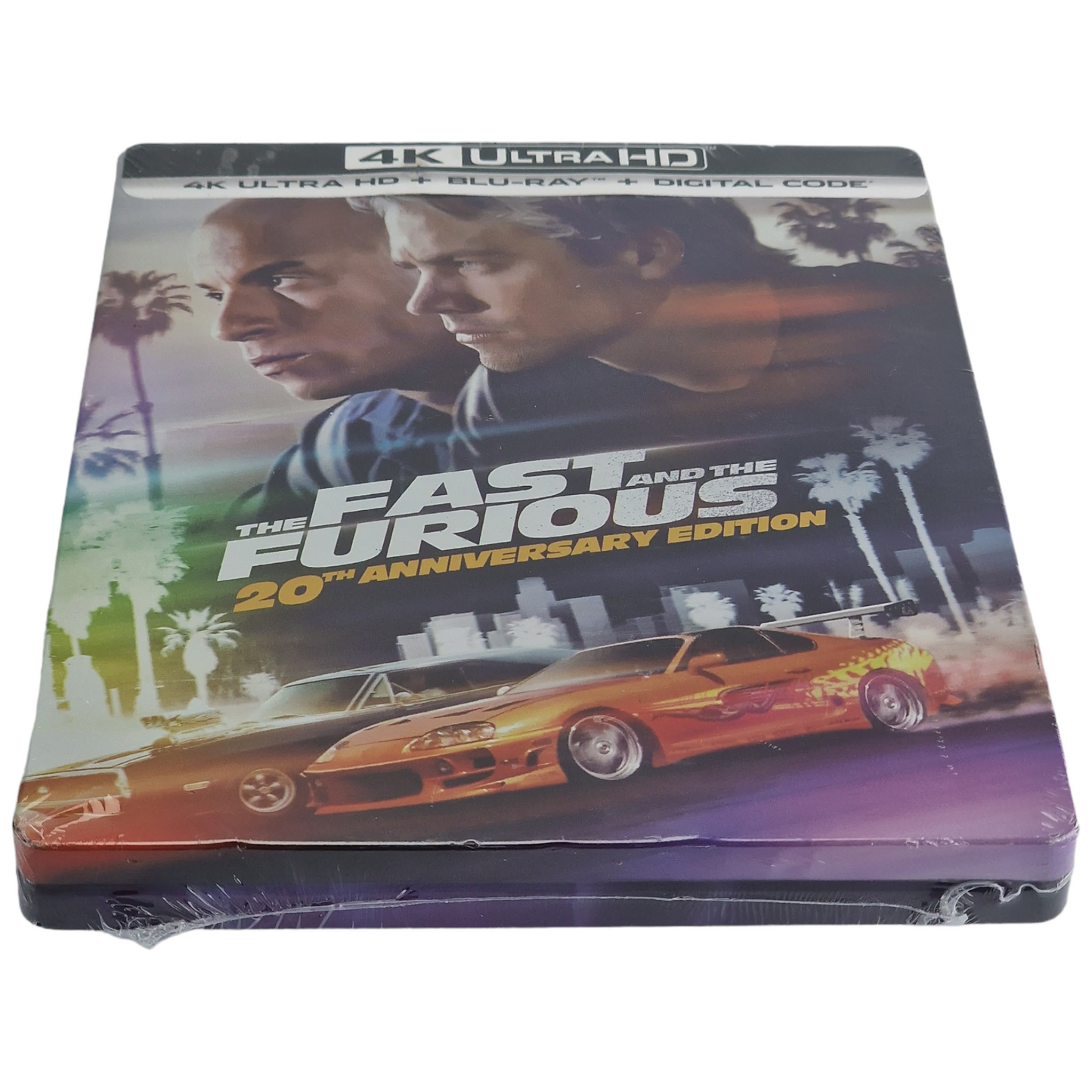 The Fast and the Furious (2001 Paul Walker)4K Blu-ray Ultra HD SteelBook 2021 VF Zone A