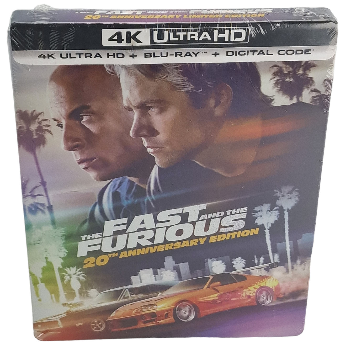 The Fast and the Furious (2001 Paul Walker)4K Blu-ray Ultra HD SteelBook 2021 VF Zone A