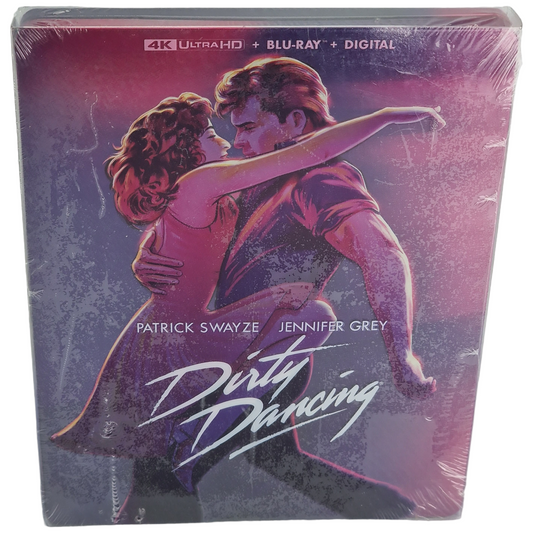 Dirty Dancing Blu-ray 4K Ultra HD SteelBook Patrick Swayze 2021  Zone A Neuf