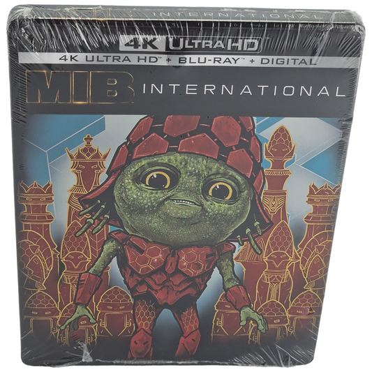 Men in Black: International 4K Blu-ray Ultra HD SteelBook 2019 VF Zone Free Neuf