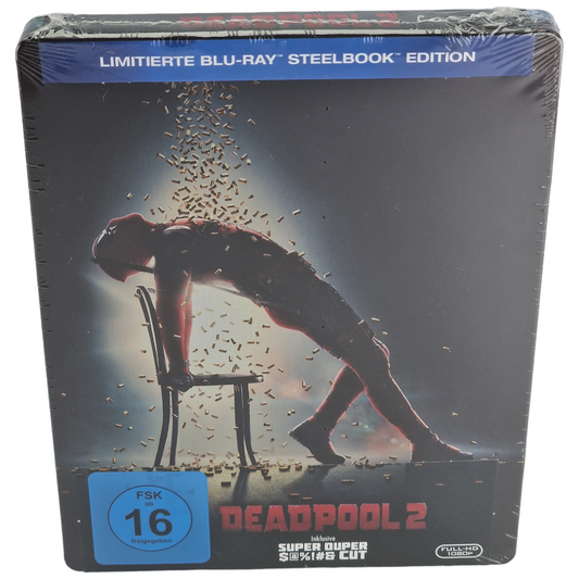 Deadpool 2  Ryan Reynolds Blu-ray  Steelbook Flashdance  Artwork  2019 Region B