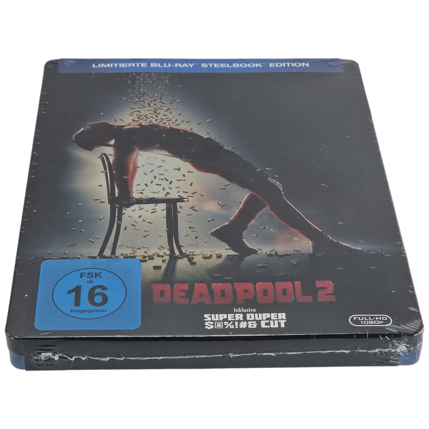 Deadpool 2  Ryan Reynolds Blu-ray  Steelbook Flashdance  Artwork  2019 Region B