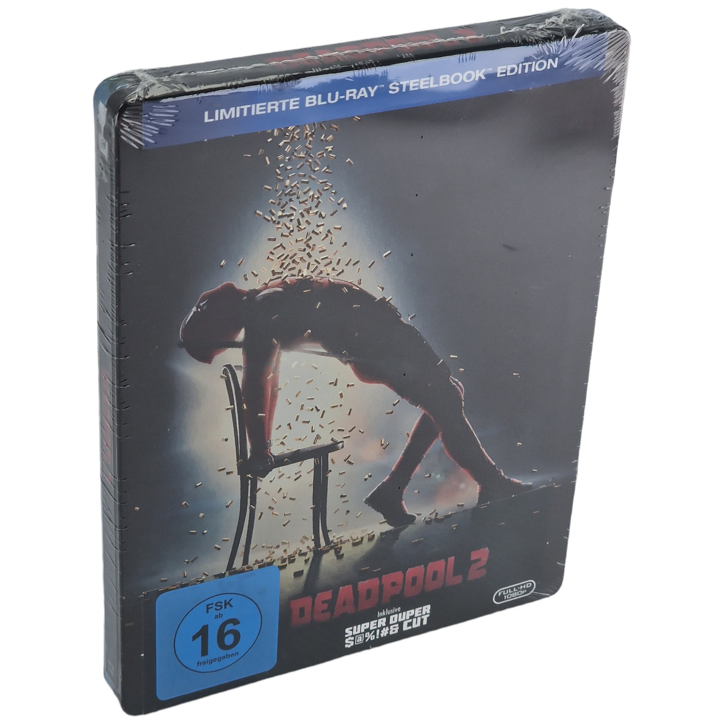 Deadpool 2  Ryan Reynolds Blu-ray  Steelbook Flashdance  Artwork  2019 Region B