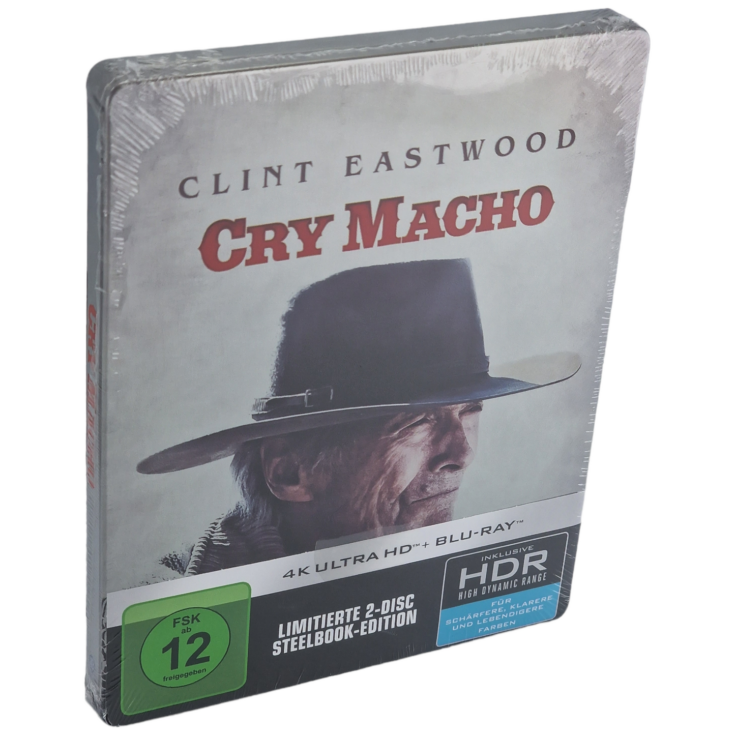 Cry Macho  Clint Eastwood 4K Ultra HD Blu-ray + Blu-ray Steelbook 2021 Region B