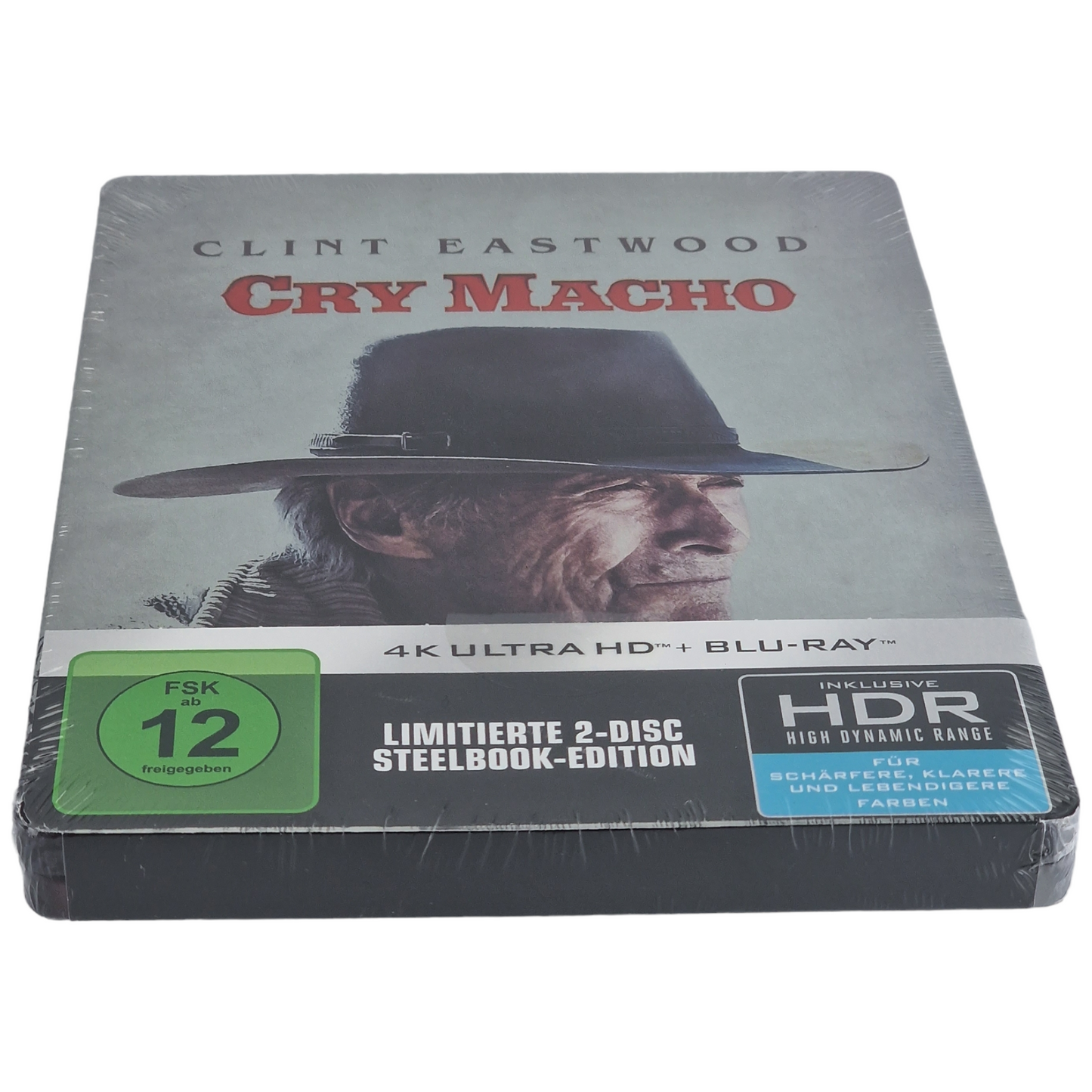 Cry Macho  Clint Eastwood 4K Ultra HD Blu-ray + Blu-ray Steelbook 2021 Region B