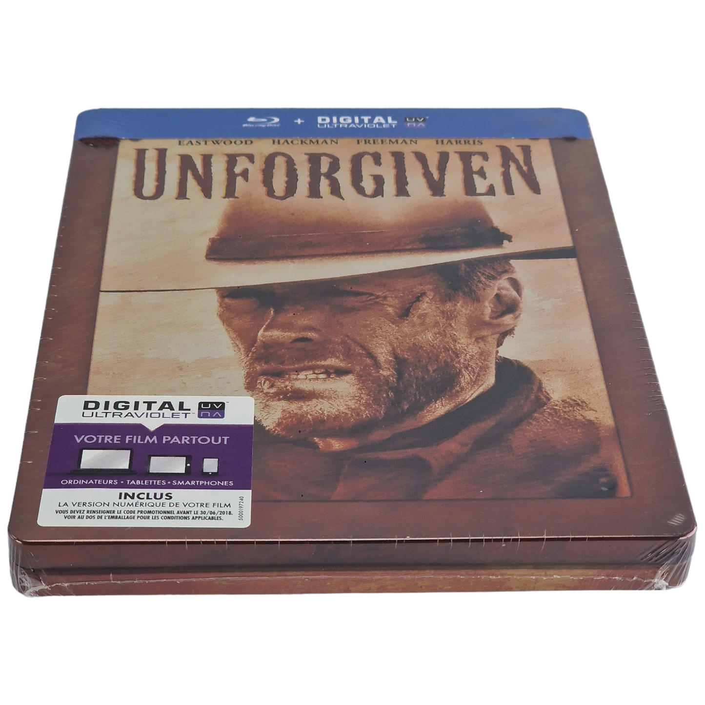 Impitoyable Clint Eastwood Unforgiven Blu-ray SteelBook Édit limitée Zone Libre