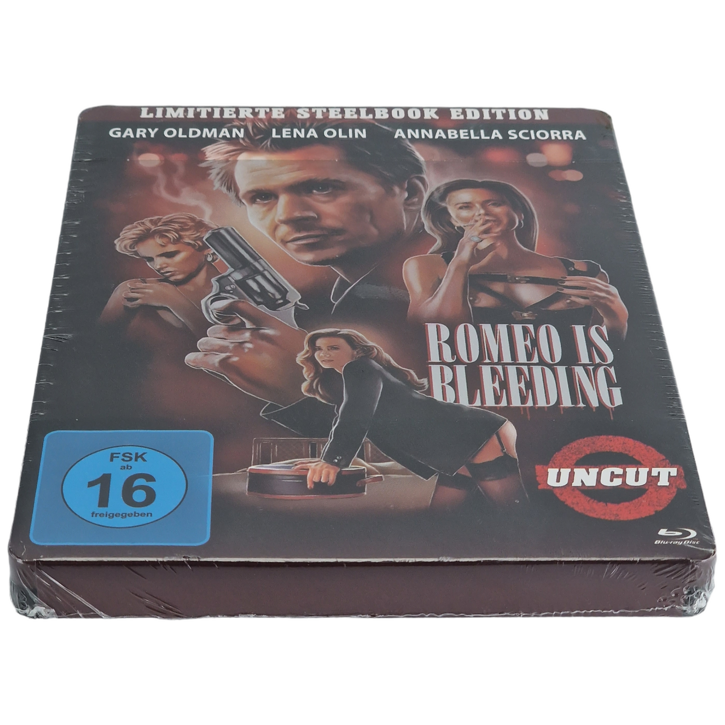 Romeo Is Bleeding 1993 Gary Oldman, Juliette Lewis Blu-ray Steelbook 2020 Zone B