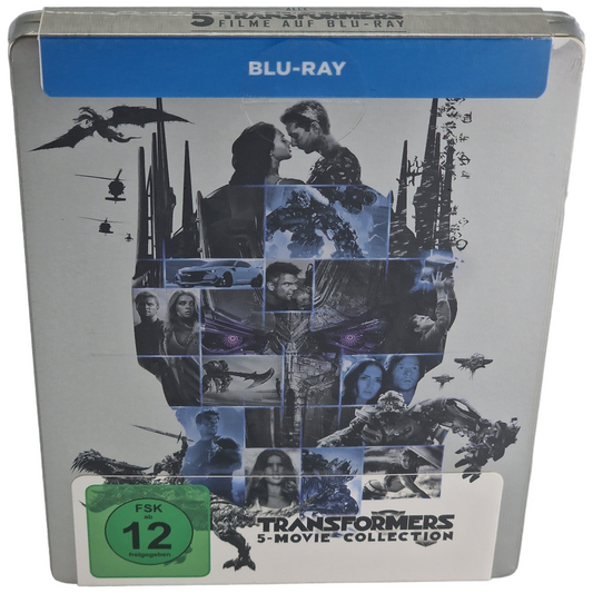 Transformers  5 Films Michael Bay  Collection  Blu-ray  Steelbook 2018 Region B