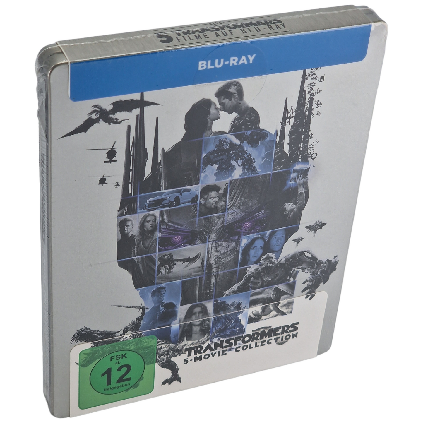 Transformers  5 Films Michael Bay  Collection  Blu-ray  Steelbook 2018 Region B