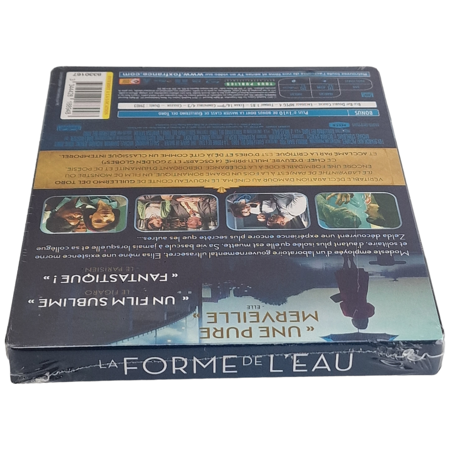 La Forme de l'Eau Guillermo del Toro  Blu-ray  Steelbook Édition Limitée 2020 B