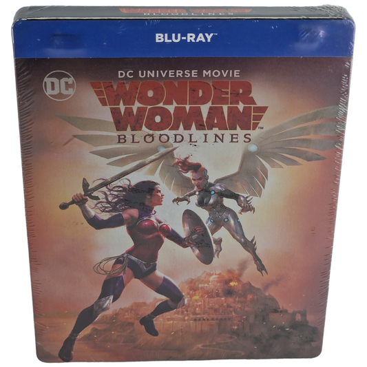 Wonder Woman: Bloodlines Blu-ray Steelbook Sam Liu,Justin Copeland Region Libre