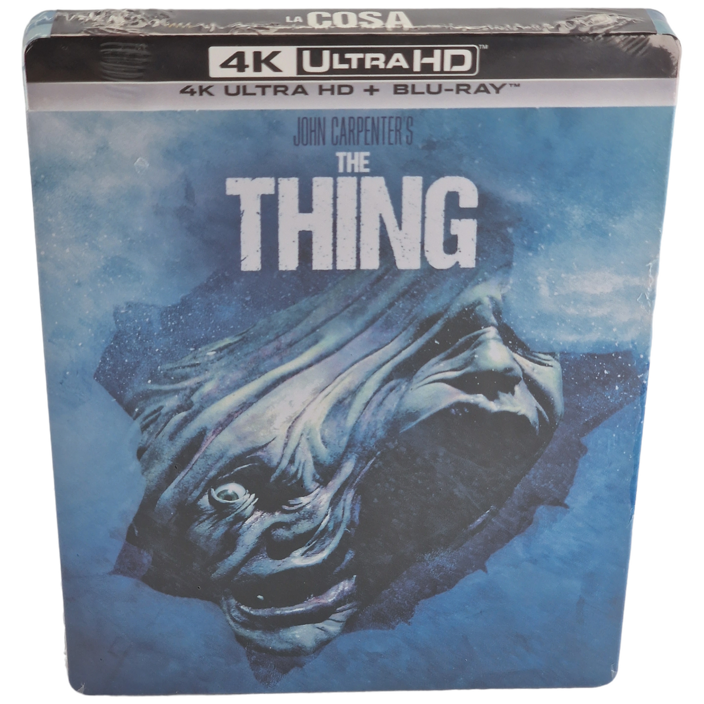 The Thing 82  Blu-ray 4K Ultra HD + Blu-ray Steelbook Kurt Russell Zone B [-18]