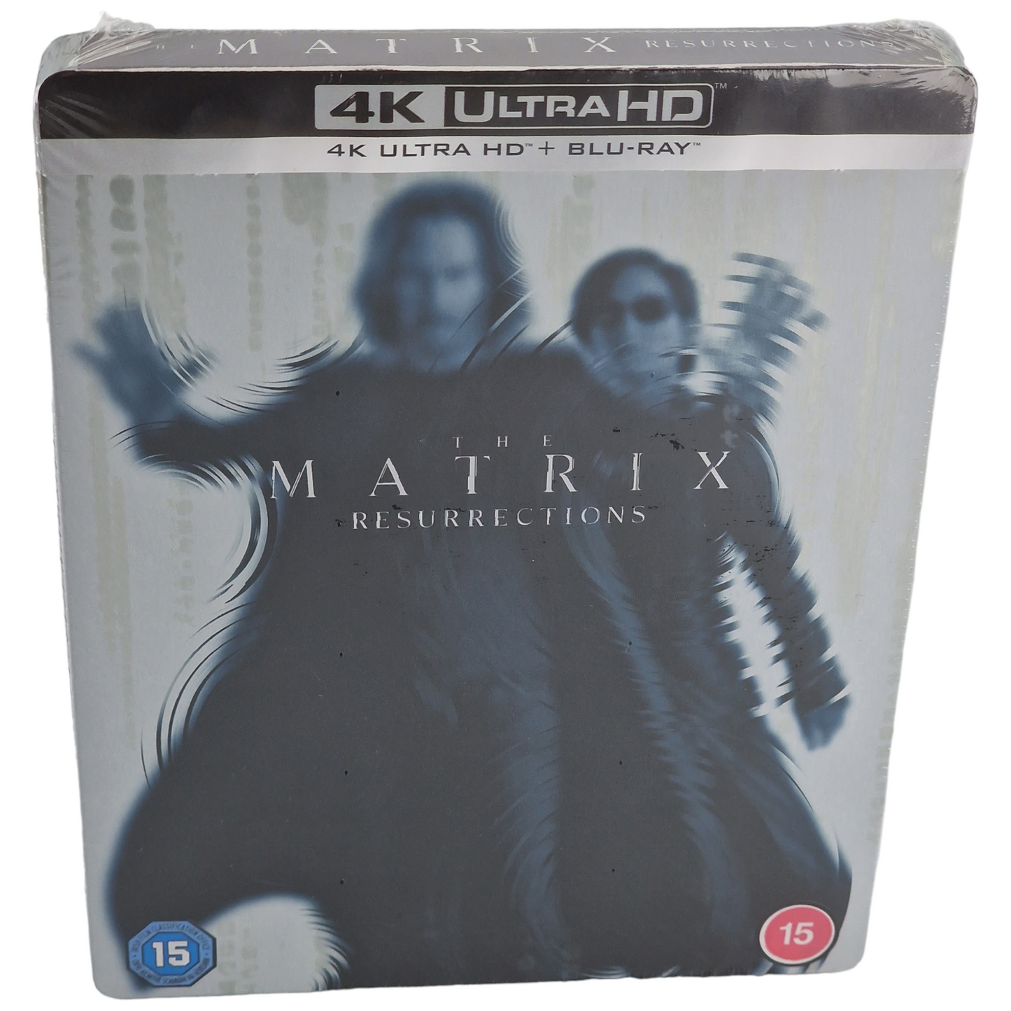 Matrix Resurrections  4K Ultra HD + Blu-ray SteelBook Zavvi Keanu Reeves Zone B