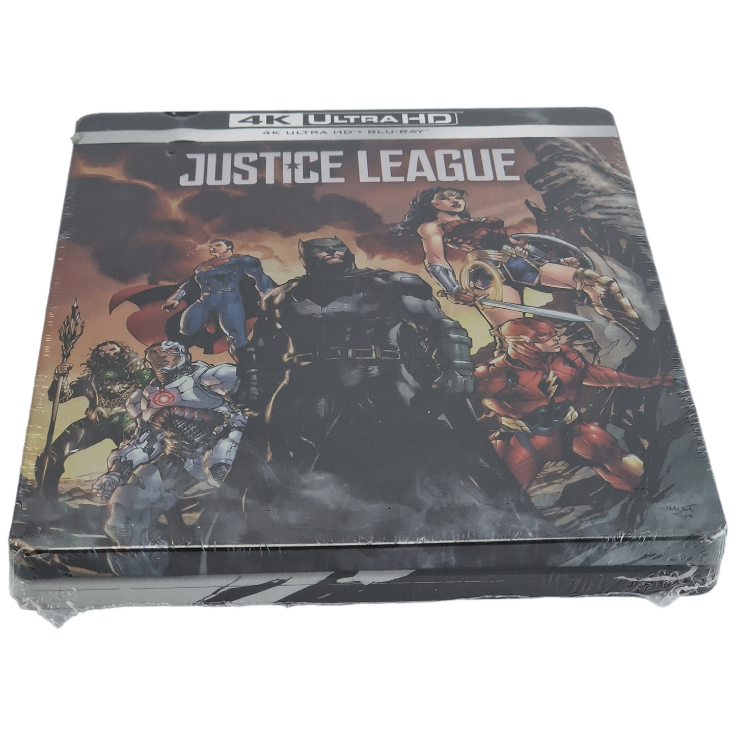 Justice League Zack Snyder  4K Ultra HD + Blu-ray  SteelBook Ben Affleck Zone B