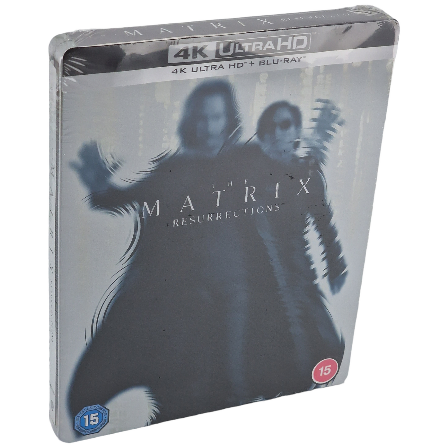 Matrix Resurrections  4K Ultra HD + Blu-ray SteelBook Zavvi Keanu Reeves Zone B