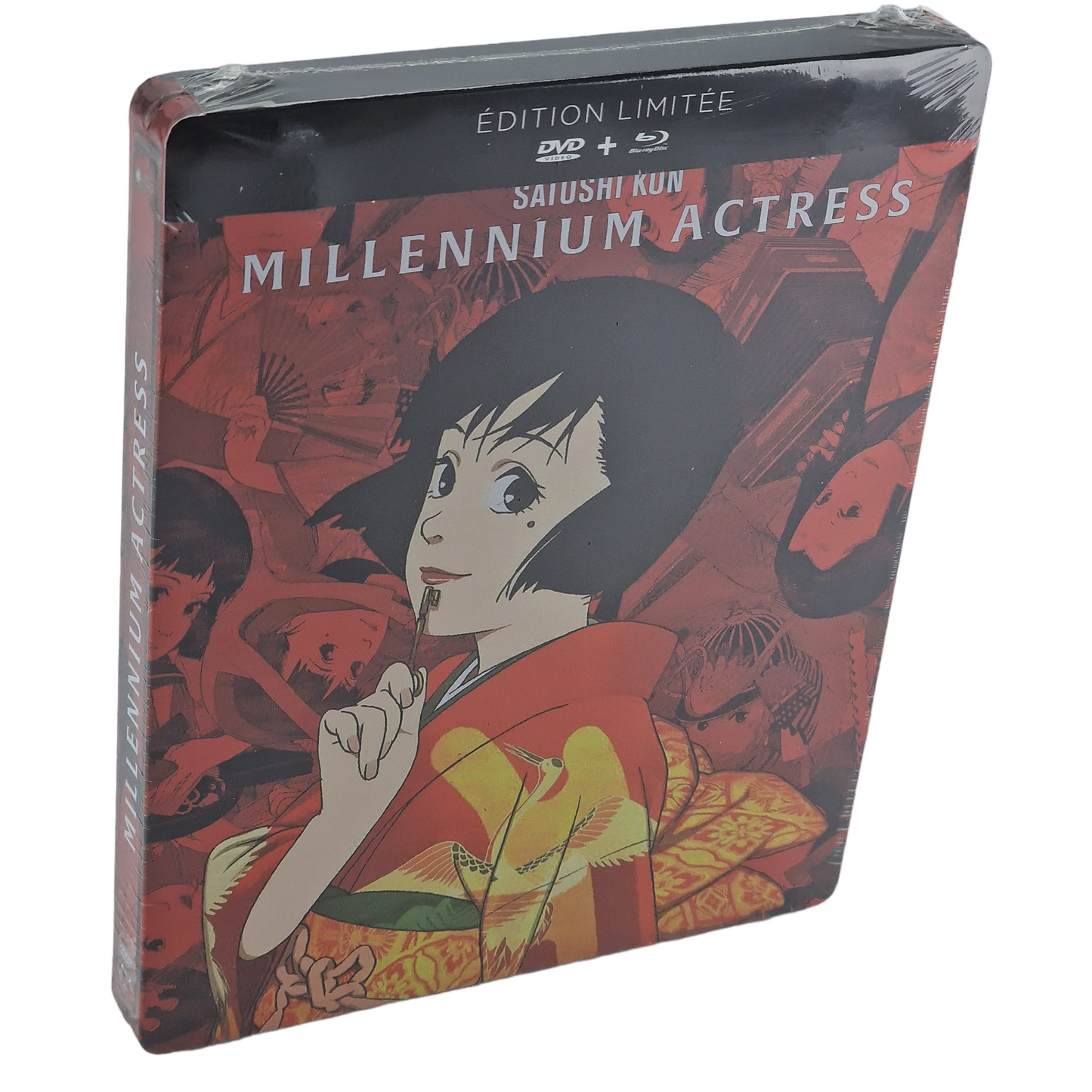 Millennium  Actress  2001 Blu-ray + DVD  SteelBook   Satoshi Kon   2020  Zone B