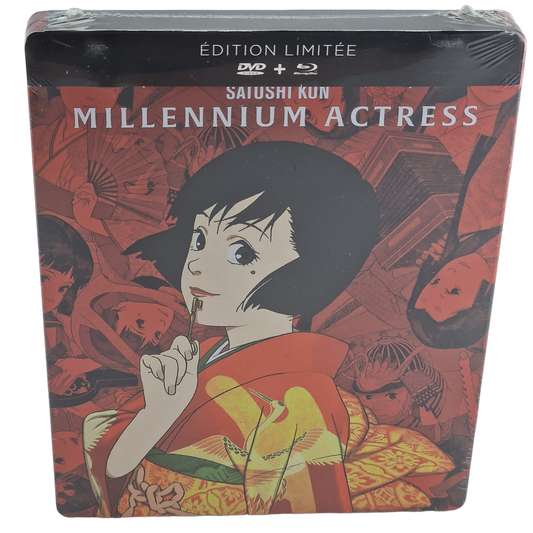 Millennium  Actress  2001 Blu-ray + DVD  SteelBook   Satoshi Kon   2020  Zone B