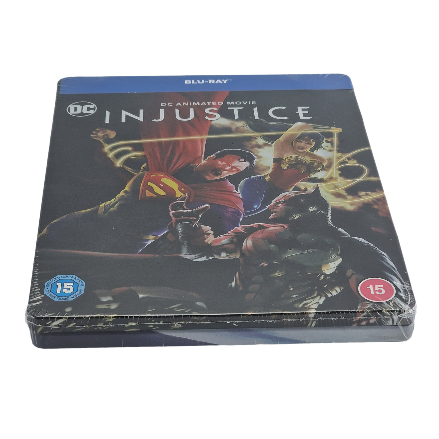 Injustice  Blu-ray  SteelBook  Zavvi  Matt Peters  Justin Hartley 2021 Region B