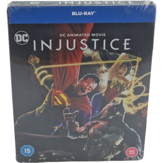 Injustice  Blu-ray  SteelBook  Zavvi  Matt Peters  Justin Hartley 2021 Region B